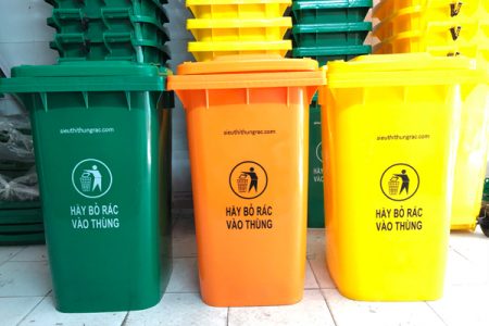thùng rác 240l quảng ngãi