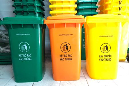 thùng rác 240l quảng ngãi